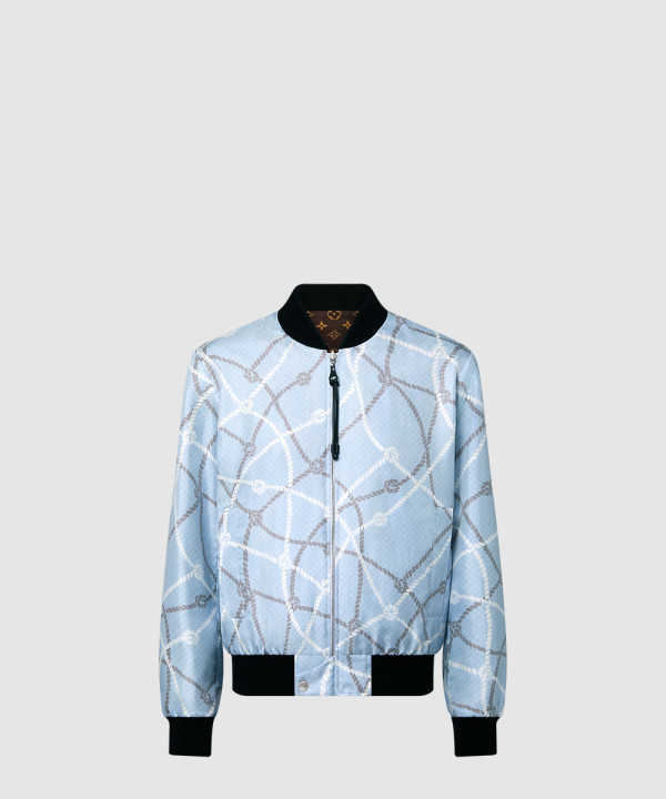 [LOUIS VUITTON-루이비통]리버시블 로프 봄버 재킷 1AHGO0