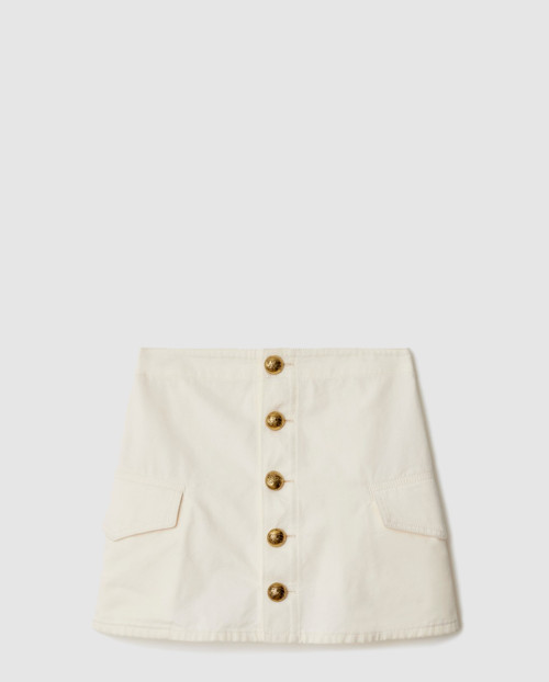 [LOUIS VUITTON-루이비통]코튼 미니 스커트 81063531