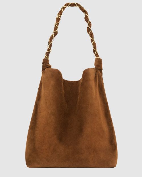 [SAINT LAURENT-생로랑]스웨이드 소재의 amalia 834750