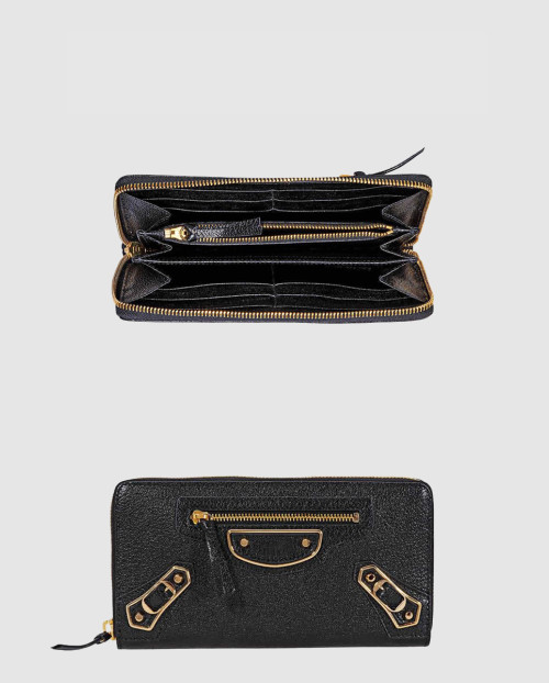 [BALENCIAGA-발렌시아가]메탈릭 엣지 장지갑 390187