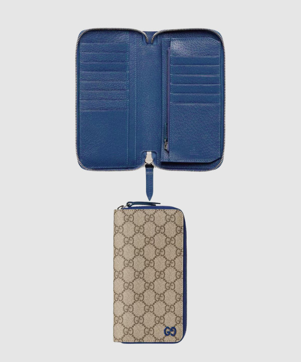 [GUCCI-구찌]바이컬러 지퍼 지갑 822051