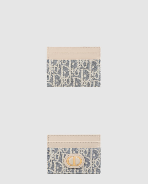 [DIOR-디올]30 Montaigne 몽테인 프리지아 카드 지갑 S2152