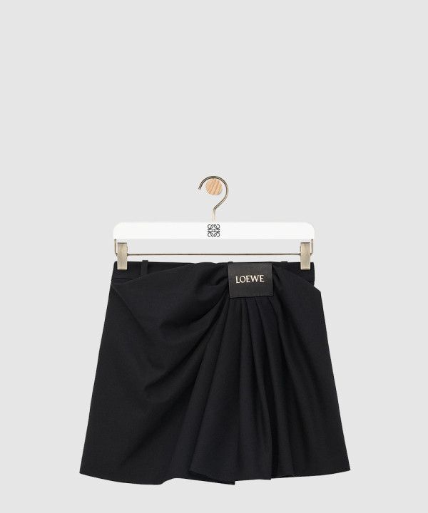 [LOEWE-로에베]드레이프 스커트 코튼 & 실크