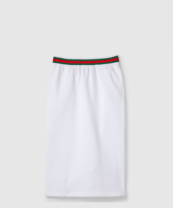 레플리카|이미테이션 gucci-구찌웹-코튼-저지-스커트-810391