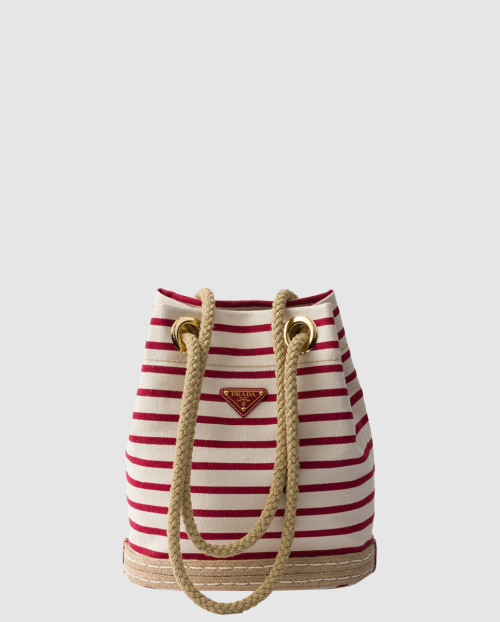 [PRADA-프라다]마리너 스몰 패브릭 버킷백 1BE082