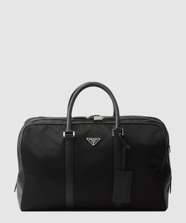 [PRADA-프라다]리나일론 및 사피아노 가죽 더플백 2VC014