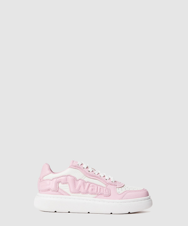 [MCQUEEN-알렉산더맥퀸]페블 가죽 스니커즈 069972