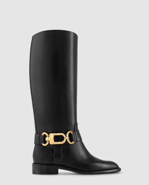 [LOUIS VUITTON-루이비통]웨스트사이드 플랫 하이 부츠 1ACAYL