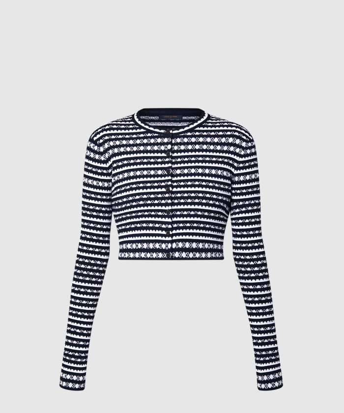 레플리카|이미테이션 louis-vuitton-루이비통스캘럽-스트라이프-가디건-1ahj21