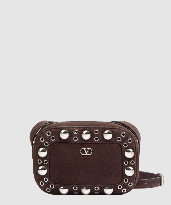 [VALENTINO-발렌티노]가라바니 넬코트 스웨이드 숄더백