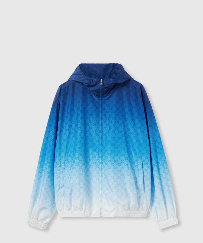 레플리카|이미테이션 gucci-구찌프린트-테크니컬-포플린-지퍼-재킷-814110