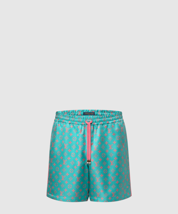 [LOUIS VUITTON-루이비통]모노그램 실크 쇼츠 1AHVQJ