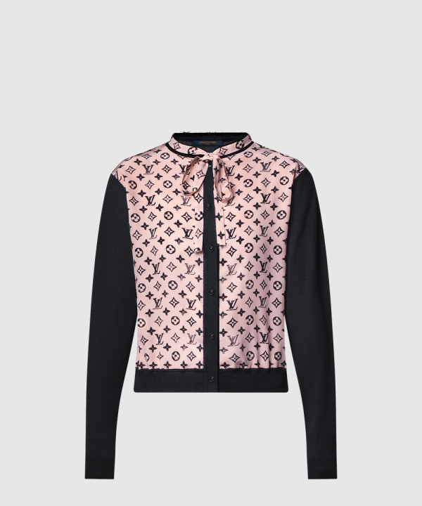 [LOUIS VUITTON-루이비통]모노그램 프런트 가디건 1AIATV