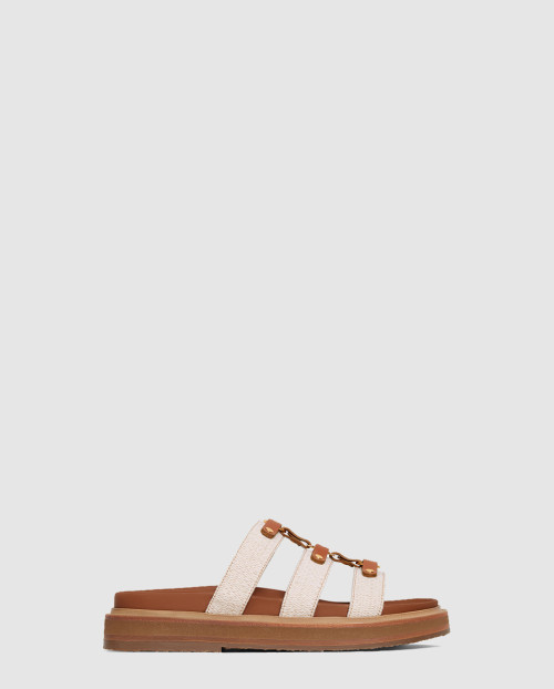 [CELINE-셀린느]소가죽 슬리퍼 357282