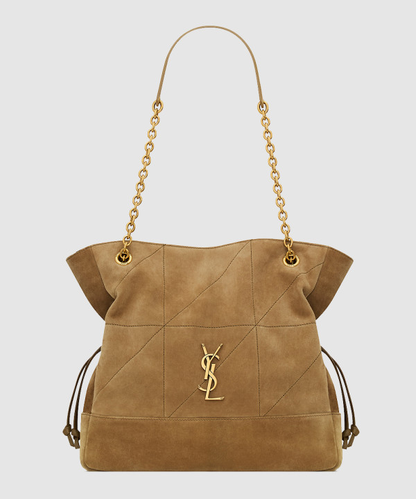 [SAINT LAURENT-생로랑]스웨이드 소재 jamie 스몰 쇼퍼 833948