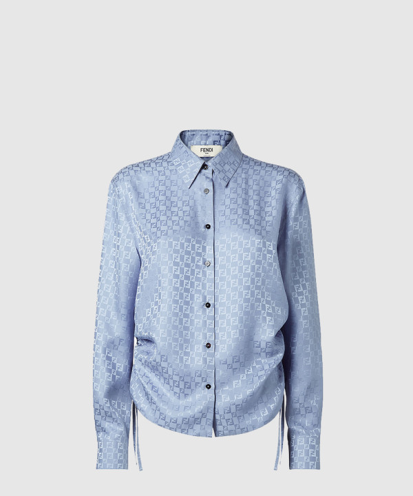 [FENDI-펜디]실크 FF 자카드 셔츠 FS8272
