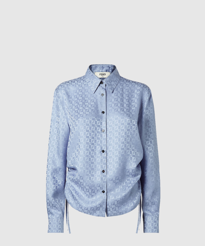 레플리카|이미테이션 fendi-펜디실크-ff-자카드-셔츠-fs8272