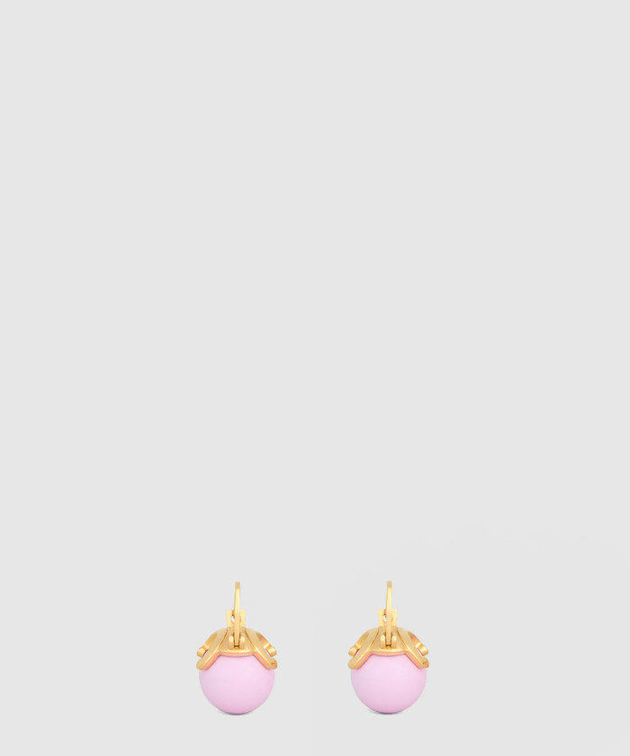 레플리카|이미테이션 celine-셀린느레진과-골드-장식-신주-귀걸이-461vd6