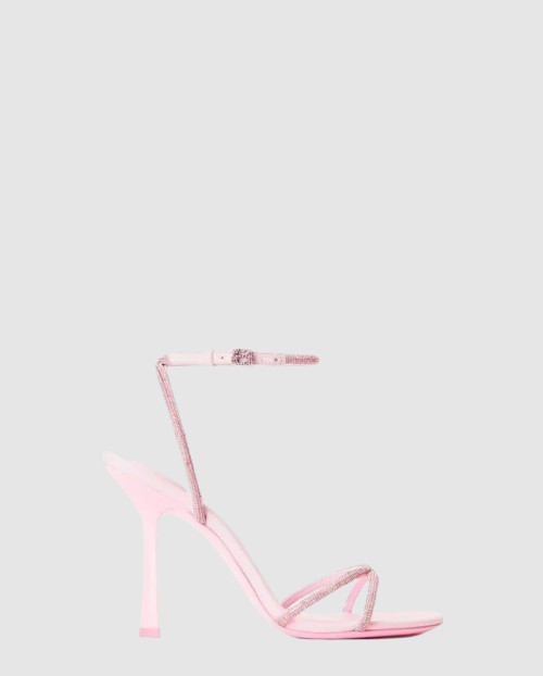 [MCQUEEN-알렉산더맥퀸]일자 스트랩 샌들 006659