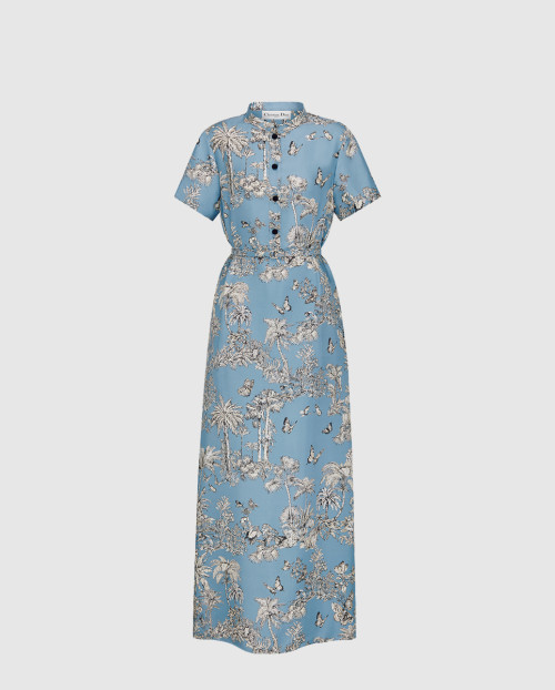 [DIOR-디올]Dioriviera 롱 셔츠 드레스 541L9