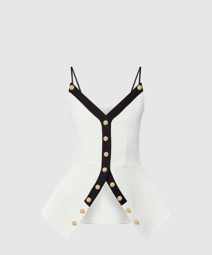 레플리카|이미테이션 louis-vuitton-루이비통버튼드-페플럼-톱-1agsh8