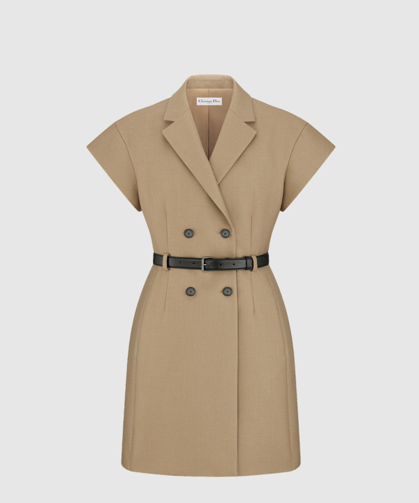[DIOR-디올]벨트 쇼트 드레스 521R5