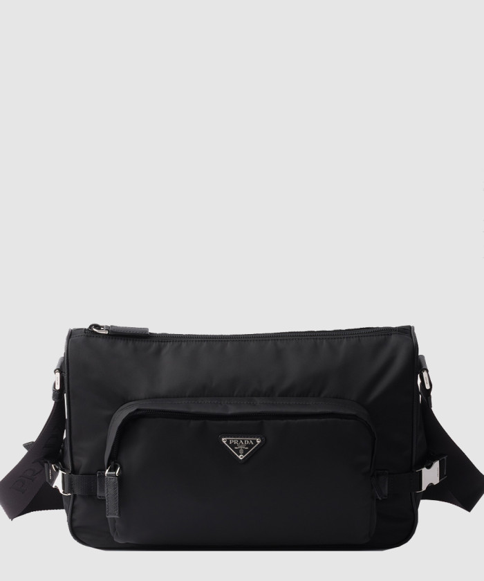 레플리카|이미테이션 prada-프라다라지-리나일론-및-사피아노-가죽-숄더백-2vh191