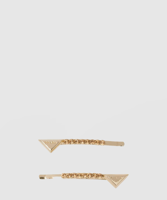레플리카|이미테이션 prada-프라다장식이-있는-브라스-헤어-클립-1if098