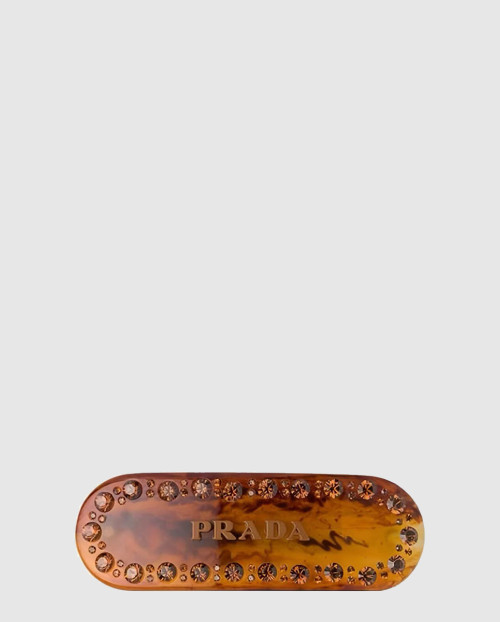 [PRADA-프라다]플렉시글라스 헤어 클립 1IF043