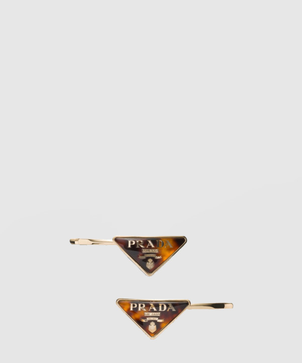 [PRADA-프라다]플렉시글라스 헤어 클립 1IF692