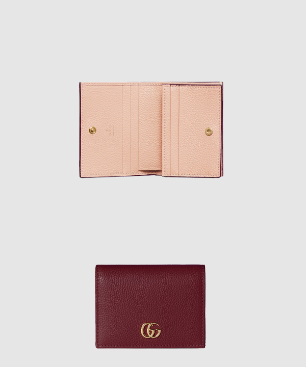 [GUCCI-구찌]GG 마몽 바이컬러 스몰 지갑 456126