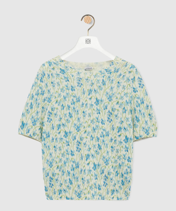 [LOEWE-로에베]쇼트 슬리브 스웨터