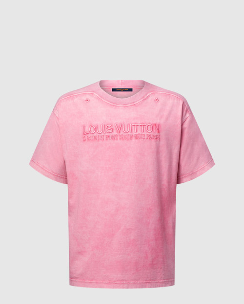 [LOUIS VUITTON-루이비통]워시드 리브드 티셔츠 1AHWA0