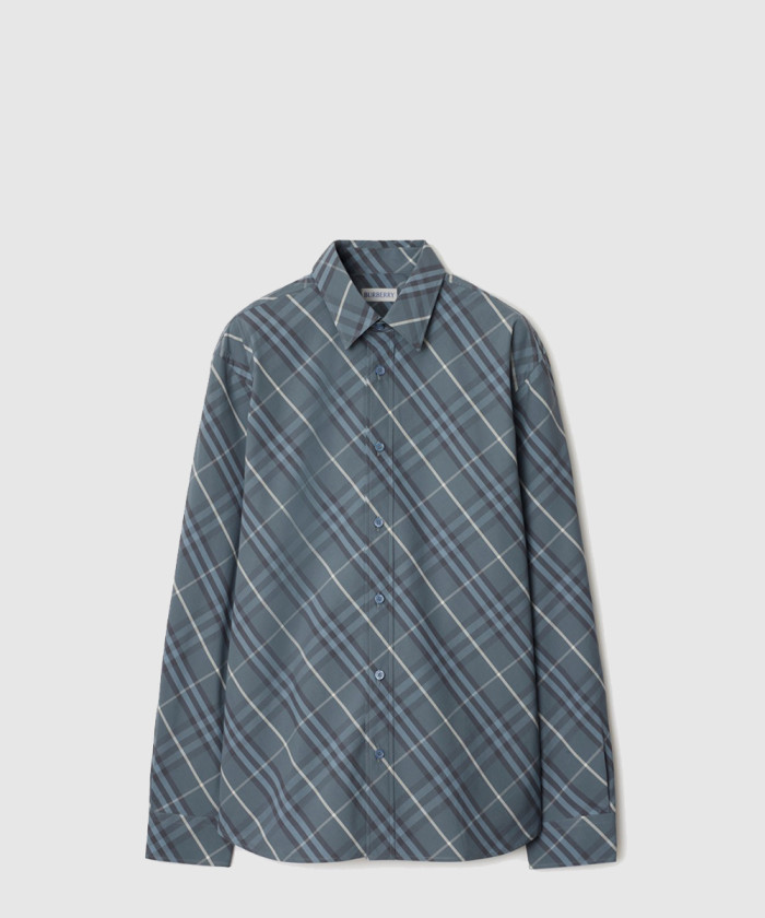 레플리카|이미테이션 burberry-버버리레귤러핏-체크-코튼-셔츠-81087261
