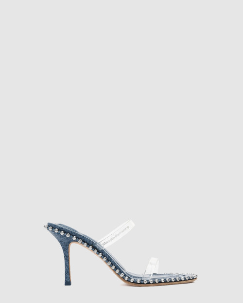 [MCQUEEN-알렉산더맥퀸]스트라이프 샌들 30224S