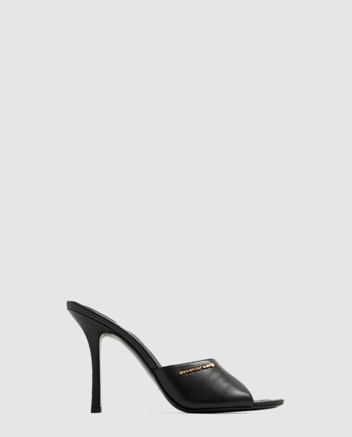 [MCQUEEN-알렉산더맥퀸]오픈 토 가죽 뮬 30423S