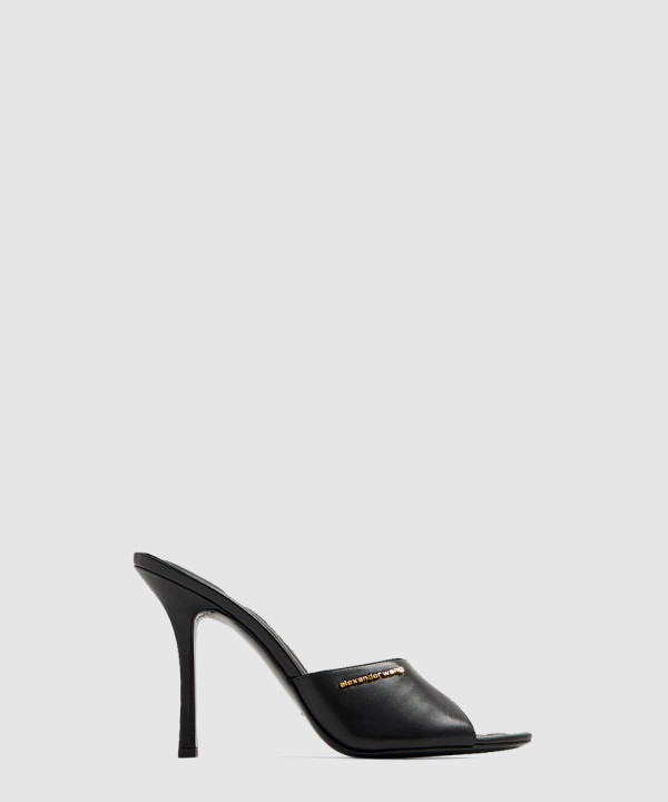 [MCQUEEN-알렉산더맥퀸]오픈 토 가죽 뮬 30423S