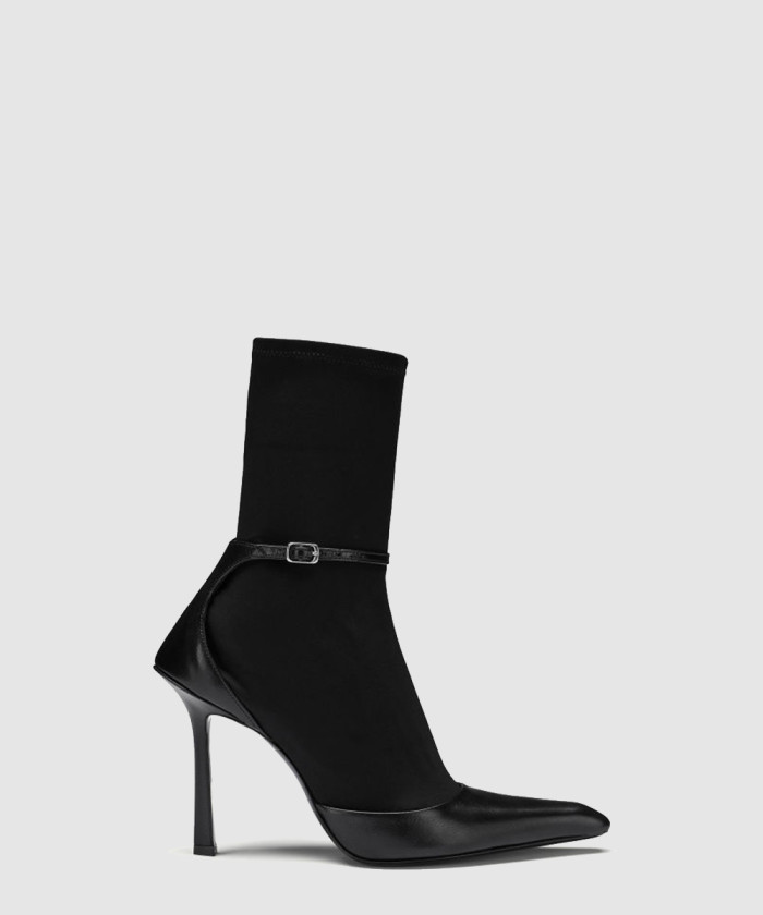 레플리카|이미테이션 mcqueen-알렉산더맥퀸가죽-패널-하이힐-앵클-부츠-30322b