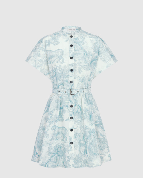 [DIOR-디올]Dioriviera 쇼트 셔츠 드레스 541D1