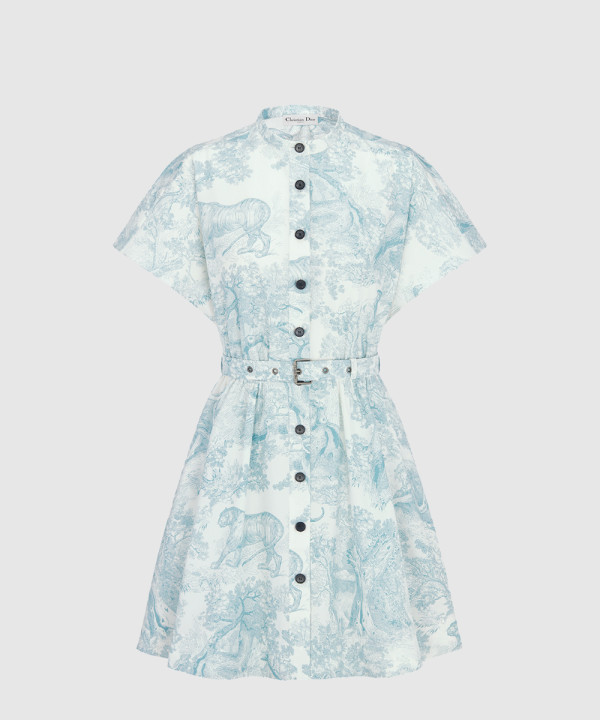 [DIOR-디올]Dioriviera 쇼트 셔츠 드레스 541D1