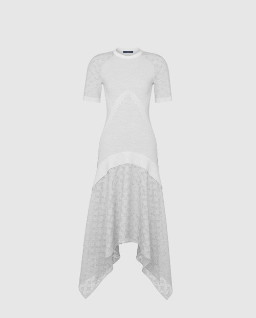 [DIOR-디올]모노그램 액센트 자카드 드레스 1AHJGF