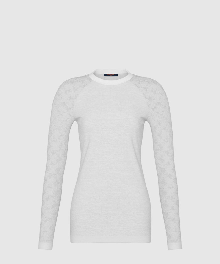 레플리카|이미테이션 louis-vuitton-루이비통모노그램-액센트-롱-슬리브드-톱-1ahjgu