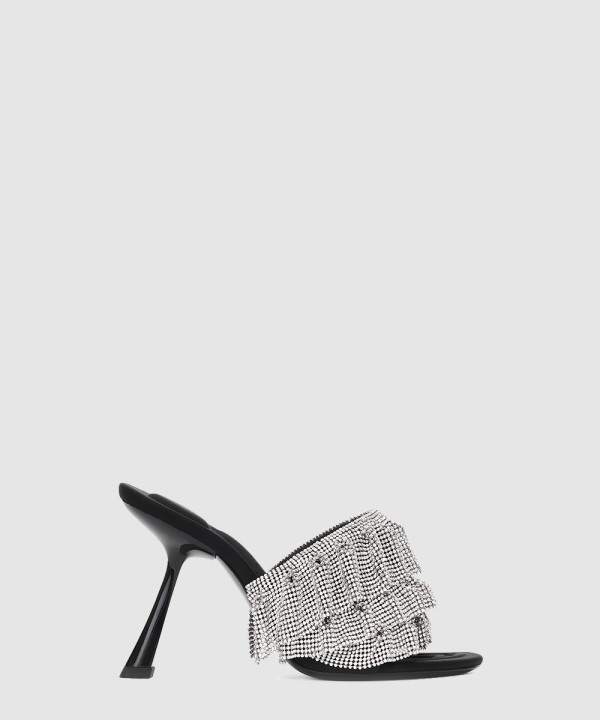 [MCQUEEN-알렉산더맥퀸]큐빅 프릴 샌들 30123S