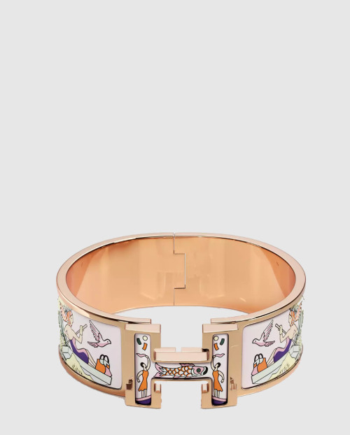 [HERMES-에르메스]Clic Clac H l'Epopee d'Hermès bracelet 팔찌