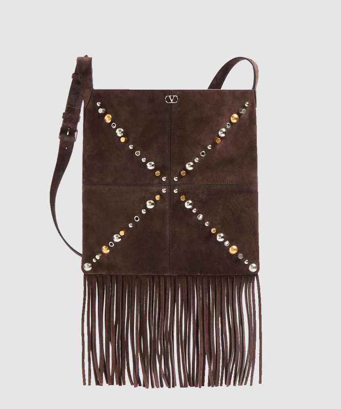 레플리카|이미테이션 valentino-발렌티노가라바니-넬코트-스웨이드-프린지-숄더백