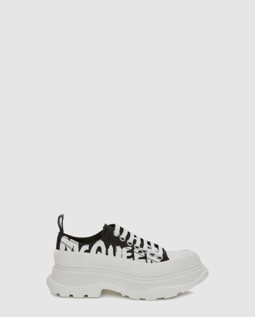 [MCQUEEN-알렉산더맥퀸]트레드 슬릭 레이스업 슈즈 676711