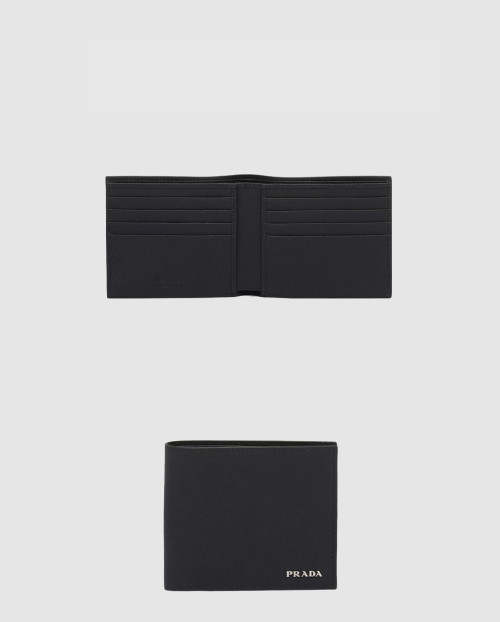 [PRADA-프라다]사피아노 레더 투톤 반지갑 2MO513