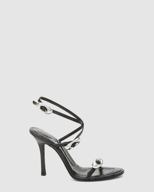 [MCQUEEN-알렉산더맥퀸]가죽 샌들 30124S