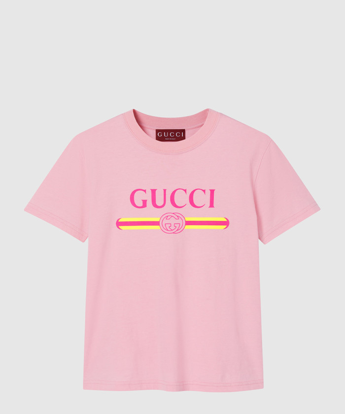 레플리카|이미테이션 gucci-구찌프린트-디테일의-코튼-저지-티셔츠-838011