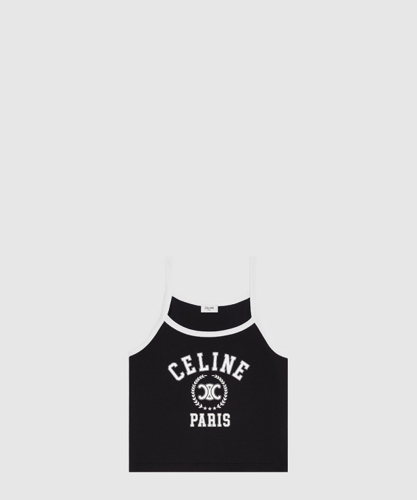 [CELINE-셀린느]탱크 탑 코튼 저지 RX0AQ6